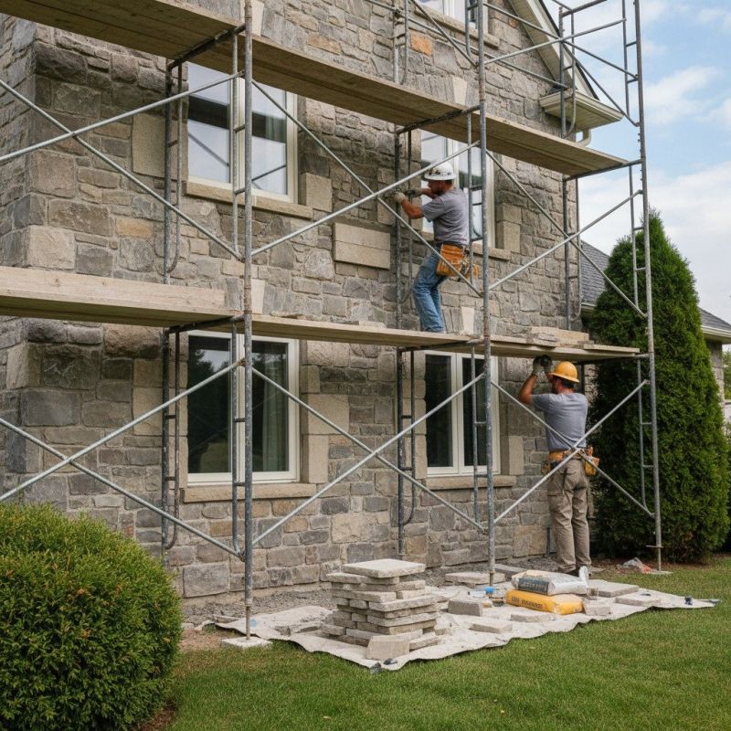 Stone Siding Repair