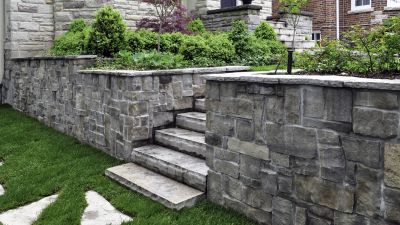 Masonry Retaining Wall